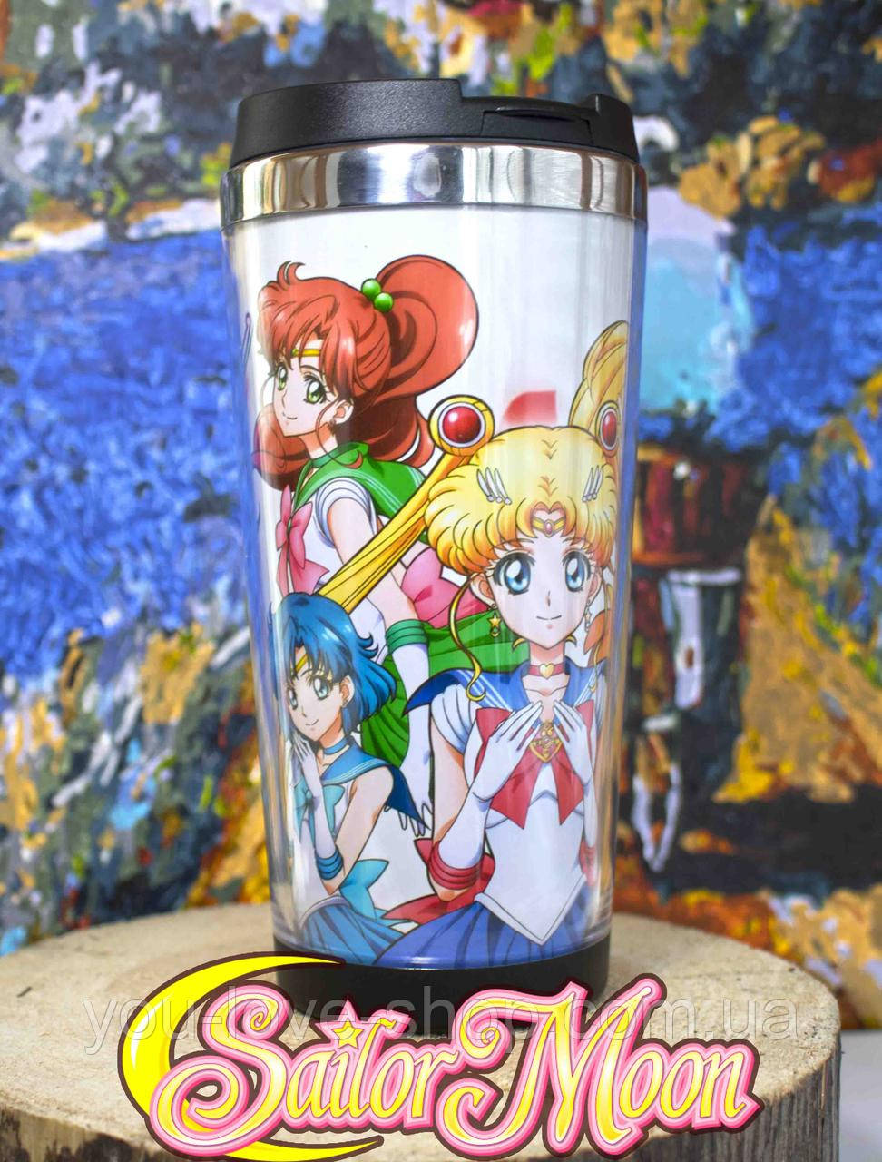 Термочашка Сейлор Мун "Supergirls" / Sailor Moon, фото 1