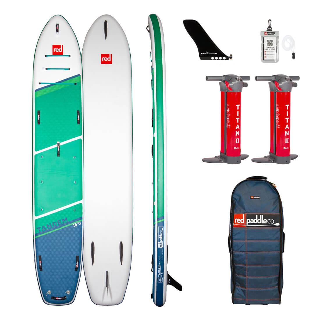 Сапборд Red Paddle Co Voyager 15'0" x 34" 2021 Tandem — надувна дошка для САП серфінгу, sup board