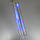 Гірлянда Падальна зірка 50 см, синя, 8 шт., фото 3