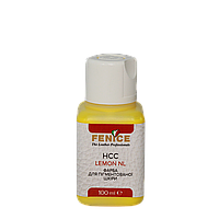 Фарба для шкіри лимонна Fenice Lemon NL HCC, 100 мл
