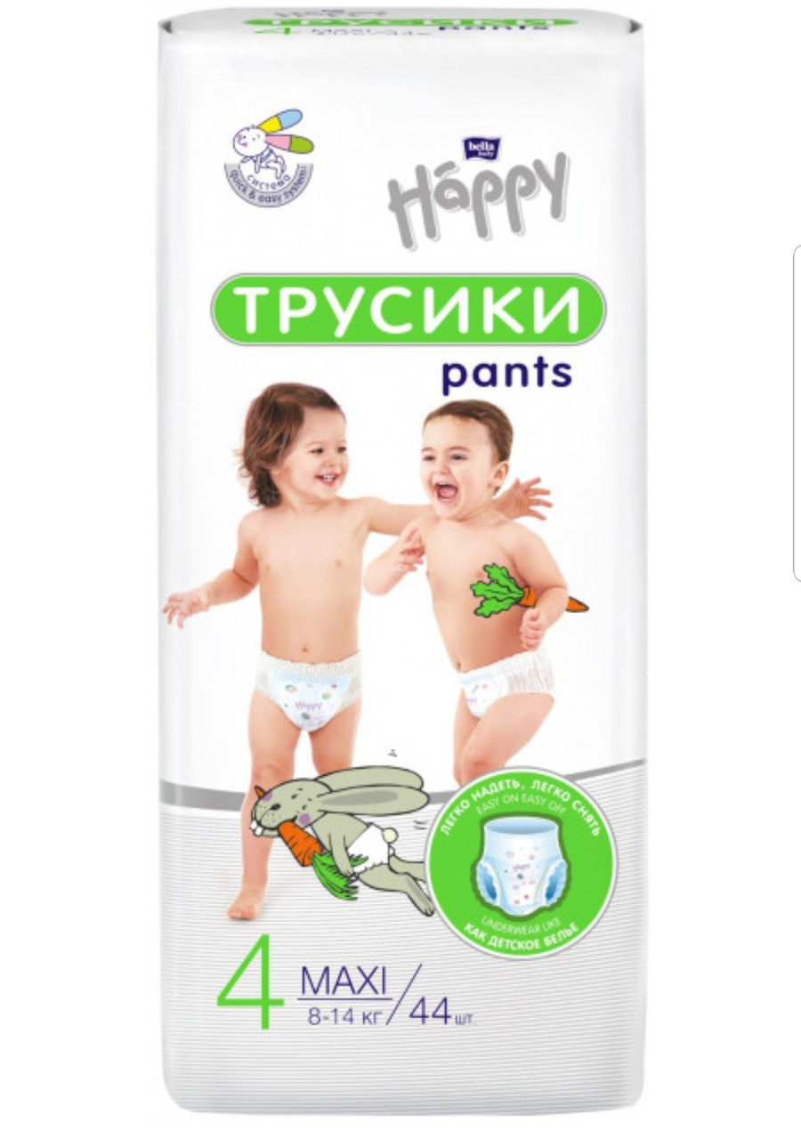 Підгузки-трусики Bella Baby Happy Pants 4 (11-18 кг), 40 шт.