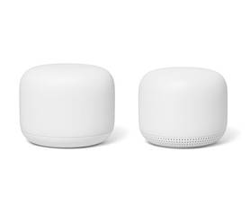 Маршрутизатор Google Nest Wi-Fi з додатковою точкою доступу