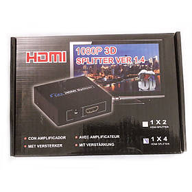 Сплиттер HDMI SWITH 4K 4в1 (Black) | 4 портовый hdmi свитч