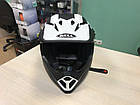 Шолом для мотокросу мотошолом Bell MX-9 MIPS Motorcycle Presence Matte/Gloss Black/White XL (61-62 cm), фото 2