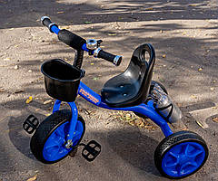 Велосипед триколісний Crossride TwoFour синій