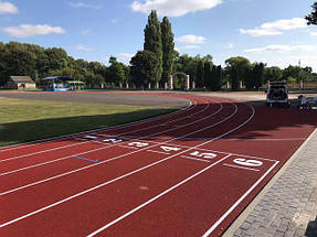м. Ніжин, стадіон "Спартак" покриття Conipur SP