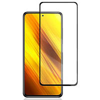 Защитное стекло AMORUS Full Glue Tempered Glass для Xiaomi Poco X3 / Poco X3 Pro - Black