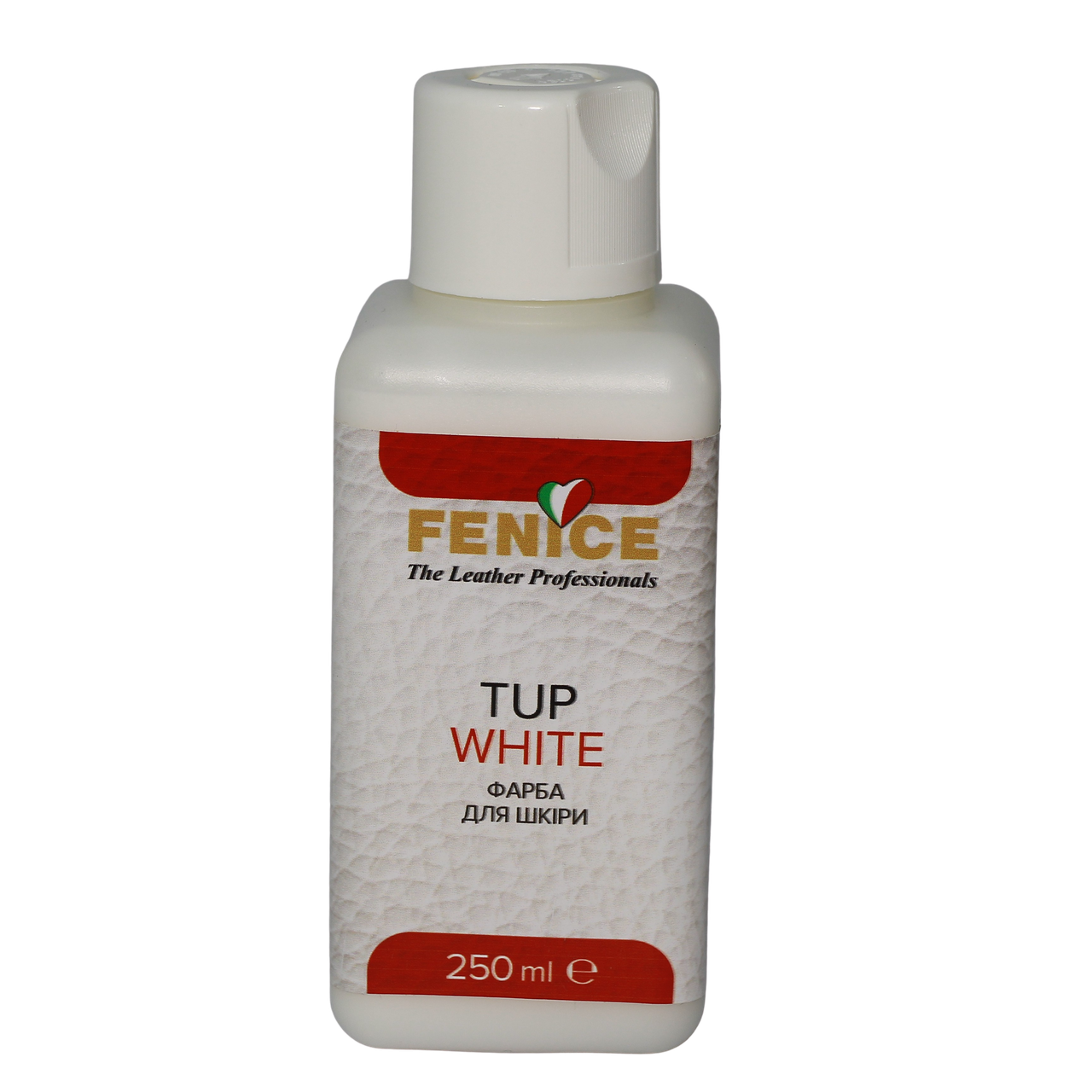 Фарба для шкіри Fenice TUP White, колір Білий, 250 мл