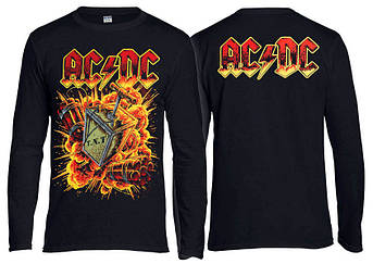 Футболка довгий рукав AC/DC Explosion, фото 1