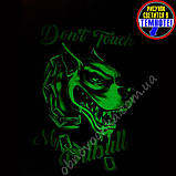 Зріст 128-134 Толстовка на флісі без капюшона для дітей "Пітбуль"/ Дитяча кофта, світшот, джемпер на хлопчика 7-14 років, фото 2