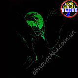 Зріст 128 Весняний світшот з принтом, що світиться в темряві, "Сова" для дітей, хлопчика і дівчинки. Модний дитячий джемпер, фото 2