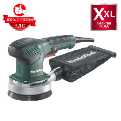 Ексцентрикова шліфувальна машина Metabo SXE 3125 (кейс)