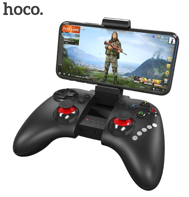 Бездротовий джойстик геймпад Bluetooth Hoco GM3 PC/Android/iOS/PS3 Black