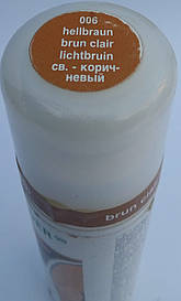 Крем-фарба світло-коричнева рідка — для замші, нубуку та велюру "Nubuk Velours Liquid" SALAMANDER 75 мл