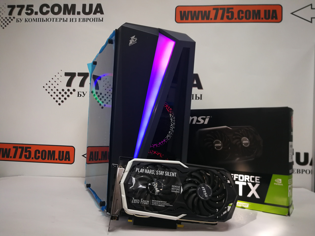 Ігровий комп'ютер, Intel Core i5-10400 (6 ядер, 12 пот), RAM 16GB, SSD 480GB, RTX 2060 Super 8GB NEW