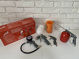 Набір пневмоінструменту для компресора Max MXATK5 : 5шт