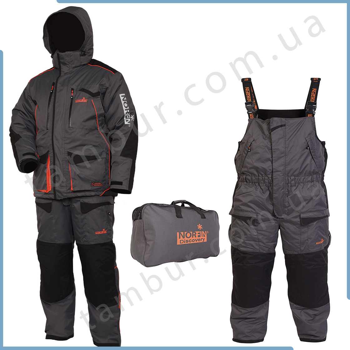 Зимовий костюм Norfin Discovery Gray -35 °C