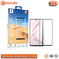 Защитное стекло Mocolo Samsung Galaxy Note 10 Lite 3D (Black) Full Glue
