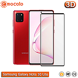 Захисне скло Mocolo Samsung Galaxy Note 10 Lite 3D (Black) Full Glue, фото 5