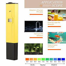 Прилад для контролю чистоти води TDS-3M (солемір) + РН-метр рН - 02 (вимірювання кислотності)