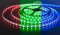 Світлодіодна стрічка з мікрофоном у силіконі на клейкій основі RGB LED Strip 5050 5 метрів