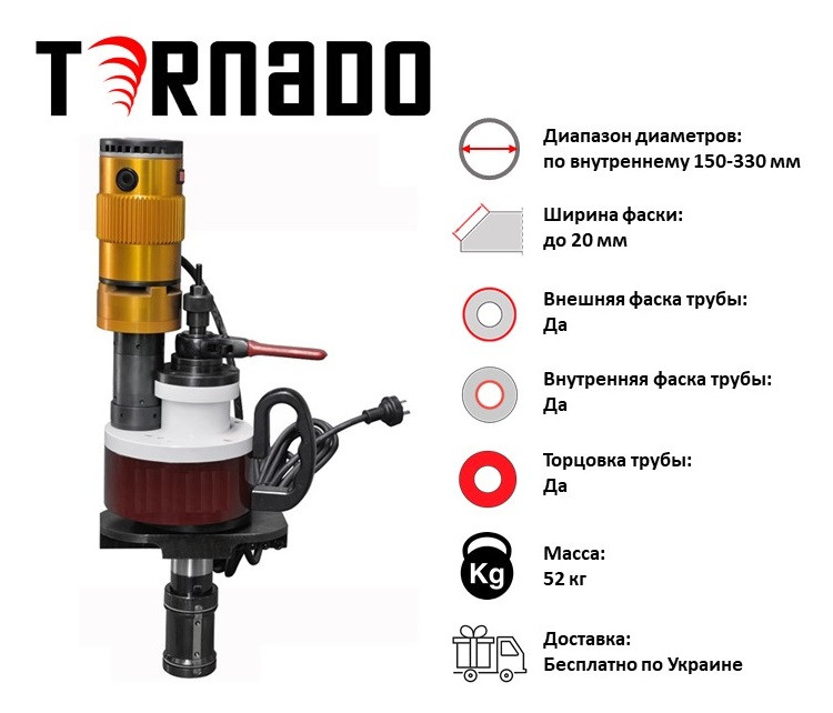 Агрегат для зняття фаски на трубах ТBM-352-1