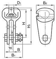 Вушко У2К-7-16