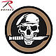Патч нашивка Velcro Rothco PVC Military Skull & Knife Morale Patch Rothco USA, фото 2