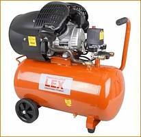 Компресор LEX LXC50V - 50 л : 2-х поршневий : 3.3 кВт
