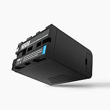 Акумулятор Newell li-ion battery for NP-F970 LCD 8600 mAh (BDS2652) ExtraDigital для фото відео, фото 3