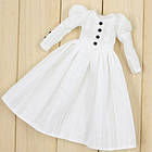 Плаття біле для ляльки Блайз, Айсі, фото 3