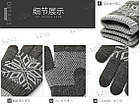 Рукавички iWinter Wool Gloves для сенсорних екранів Xiaomi iPhone Samsung унісекс Сірий / Хакі 1890P, фото 8