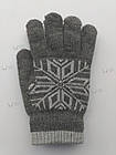 Рукавички iWinter Wool Gloves для сенсорних екранів Xiaomi iPhone Samsung унісекс Сірий / Хакі 1890P, фото 5