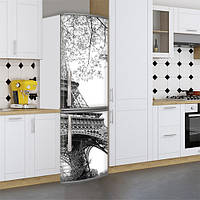 Наклейка на холодильник, Eiffel Башта, 180х60 см - Лицьова (В), з ламінуванням