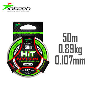 Волосінь Intech HIT 50m 0.107 mm, 0.89 kg