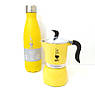 Термопляшка Bialetti Bottiglia Termica Yellow (Gialla) Жовта 0,5 літра Collezione Primavera, фото 5