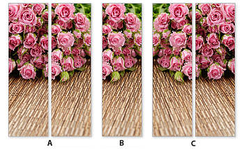 Самофіксуюча наклейка  на холодильник магнітна, 180 х 60 см, Лицева, фото 5