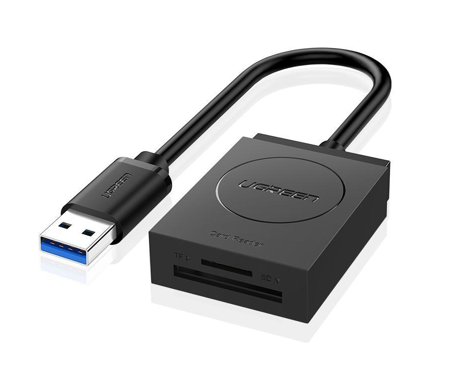 Кардридер Ugreen USB 3.0 2 в 1 TF / SD (20250), фото 1