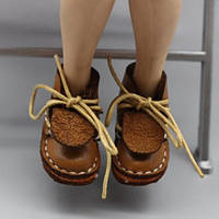 Ботинки для шарнирной куклы Блайз, других кукол 30 см 1/6 3,6 см коричневые