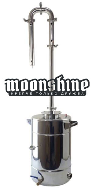 Дистилятор Moonshine Medium кламп 1.5" з баком 60 літрів
