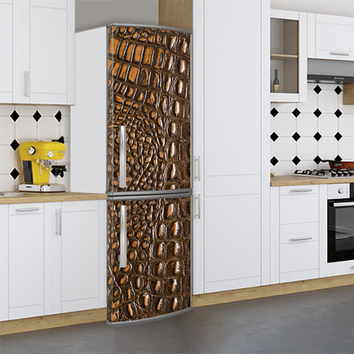 Самофіксуюча наклейка на холодильник магнітна, 180 х 60 см, Лицева