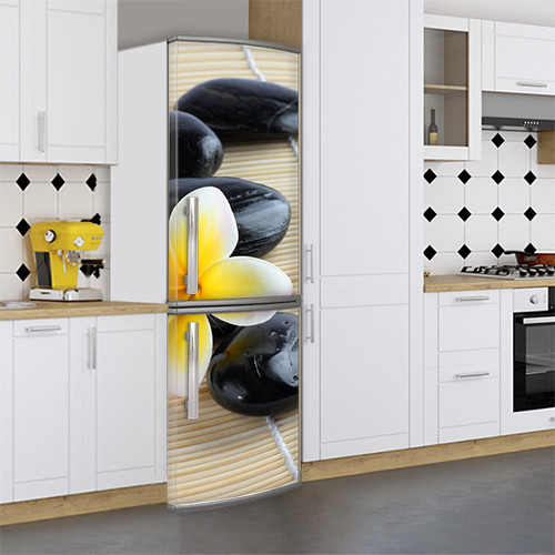 Самофіксуюча наклейка  на холодильник магнітна, 180 х 60 см, Лицева