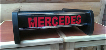 Столик (полку) на торпеду Mercedes VITO 1997-2003 W638 з логотипом