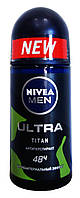 Кульковий антиперспірант Nivea Men Ultra Titan Антибактеріальний ефект - 50 мл