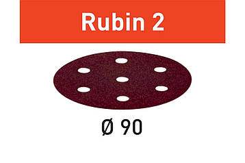 Шліфувальні круги Rubin 2 STF D90/6 P150 RU2/50