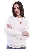 Жіноча худі біла HEART, фото 2