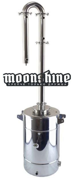 Дистилятор Moonshine Medium фланець 2" з баком 90 літрів
