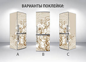 Самофіксуюча наклейка на холодильник магнітна, 180 х 60 см, Лицева, фото 6