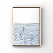 Постер Ocean Waves формат А3 без рам, фото 2