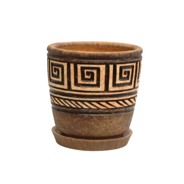 Горщик керамічний для пересадки квітів Вертін 2,5 л